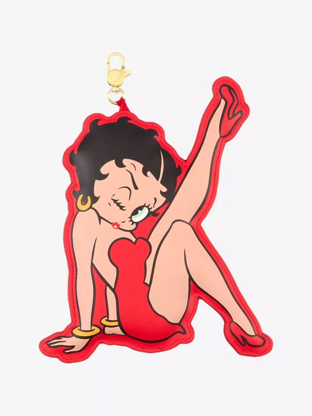BETTY BOOP Oversized Bag Charm NEW
